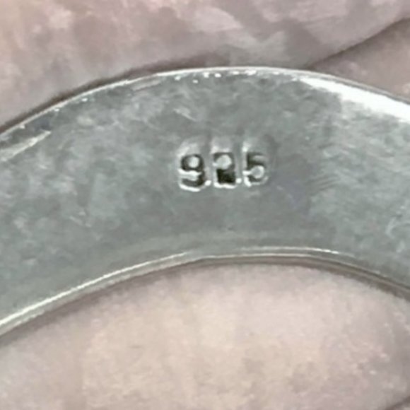 925 Sterling Silver Heavy Wavy Neck Collar Necklace Pendant Charm Choker - Picture 5 of 6